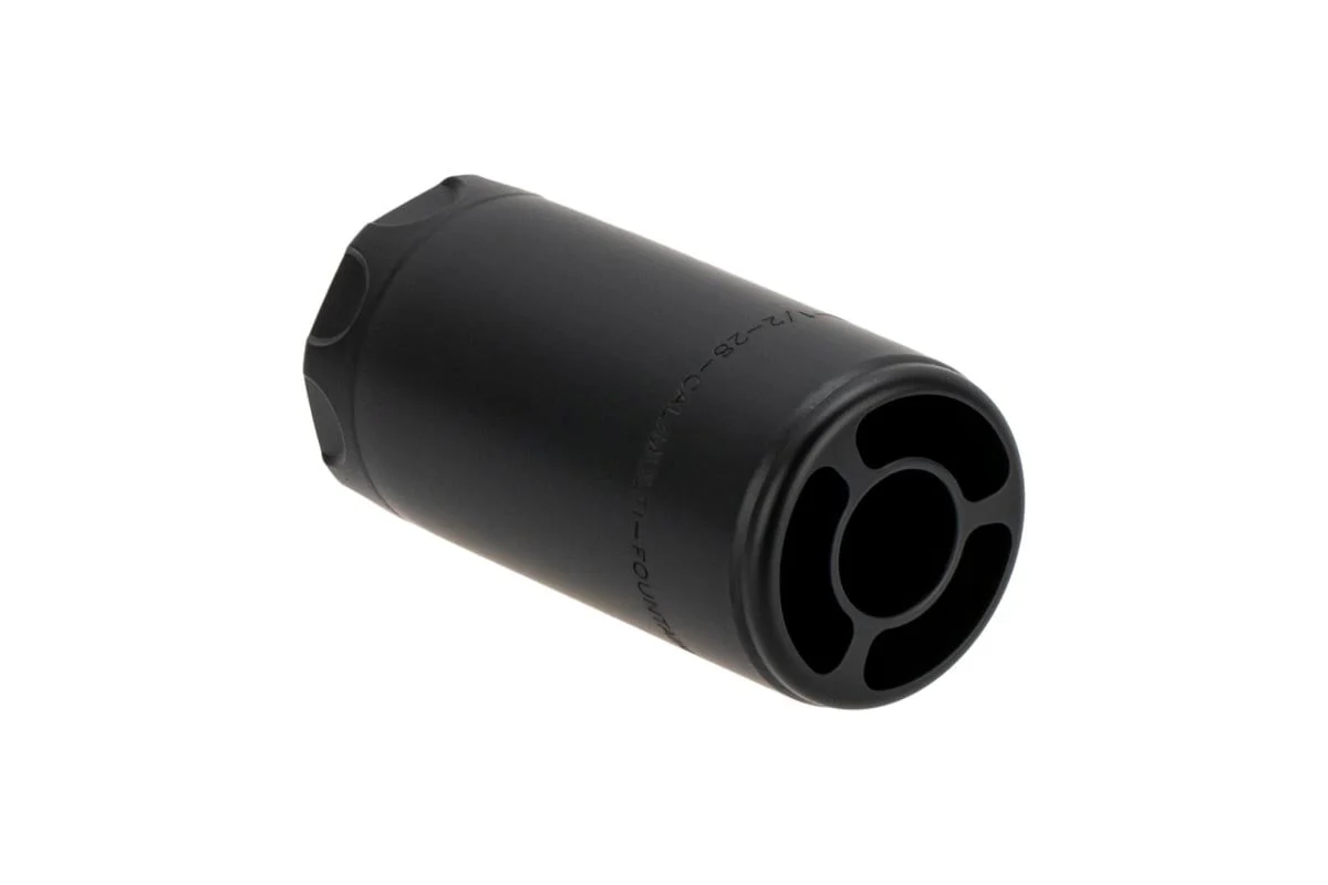 Surefire Warden Blast Diffuser 1/2x28 - Black - SFWARDEN-1/2-28-BK