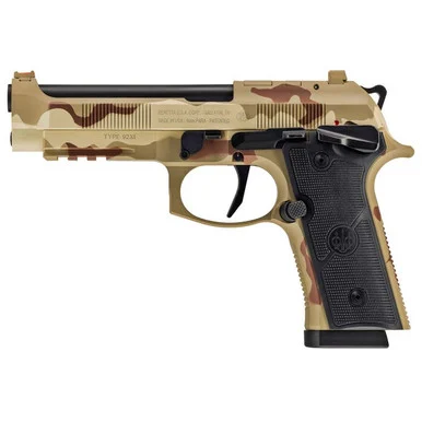 Beretta 92XI FS, 9MM, 4.7" Barrel, 18 Rds, DCU Camo Cerakote