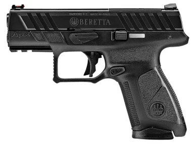 Beretta APX A1 Compact, 9MM, 3.70" Barrel, 15 Rds, Black