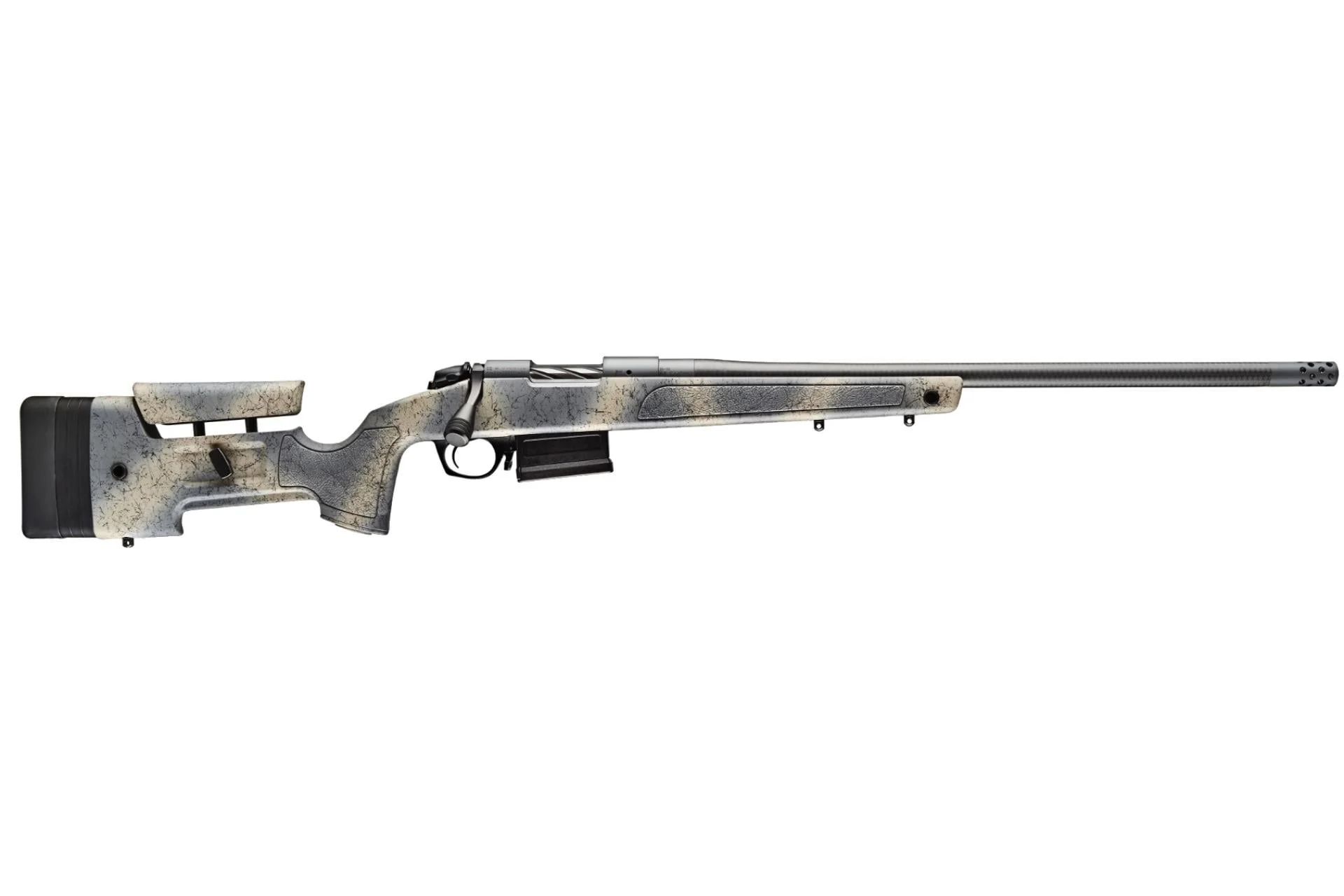 Bergara, HMR Carbon Wilderness Rifle, 300 WinMag, 26" - Threaded 5/8-24, with Omni Muzzle Brake, Cerakote Finish, 5 Rounds, Right Hand - B14LM361CF