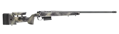 Bergara Rifles B-14 Wilderness HMR, 7MM REM MAG, 24.00" Barrel, 5+1 Rds, Sniper Gray Cerakote