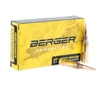 Berger Match Grade 6.5 Creedmoor Ammo 140 Grain Hybrid Target Hollow Point