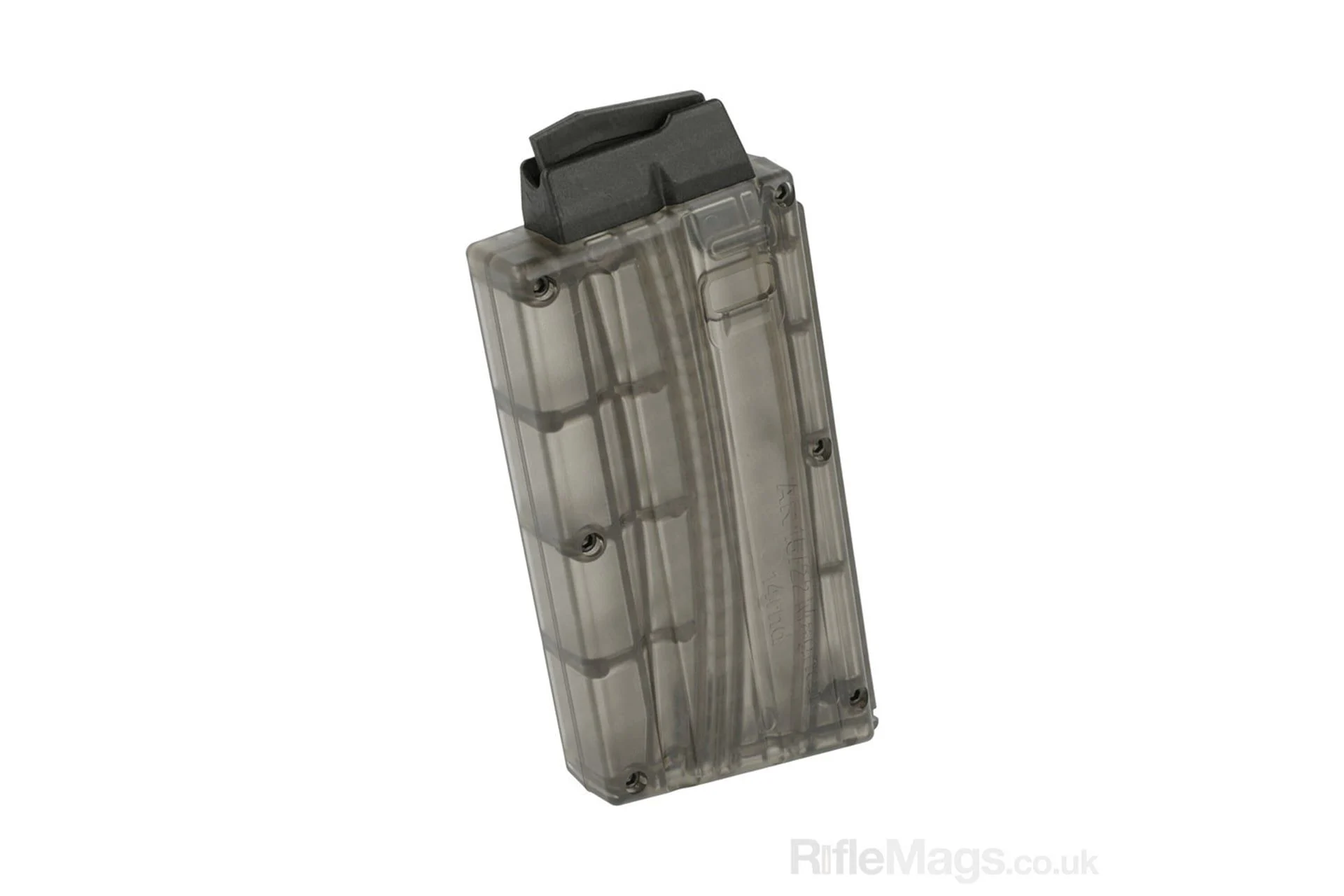 Black Dog Machine AR-15 22 Magnum / 22 WMR 14rd Conversion Magazine - Smoke - MNUM-14-SM