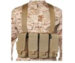 Blackhawk Chest Pouches AK47 Holds 4 mags & 2 pistol mags