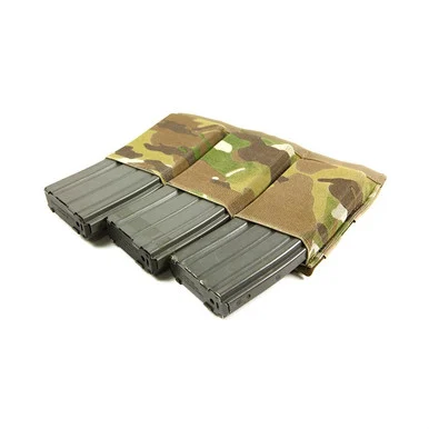 Blue Force Gear HW-TSP-M4-3-MC, Triple M4 Magazine Pouch, MultiCam