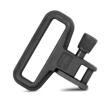 Blue Force Gear SSQD-125, Heavy Duty Side Release Swivel, 1.25" Sling Slot, Phosphate Finish
