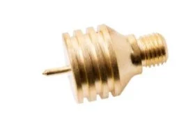 Break Through Clean Tech BT-20GBJ, Brass Jag, 20 Gauge, Thread Pattern #8-32