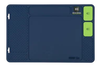 Breakthrough Clean BT-SGM-F Fishing Reel Shield Mat, Durable Cleaning Accessory, Blue