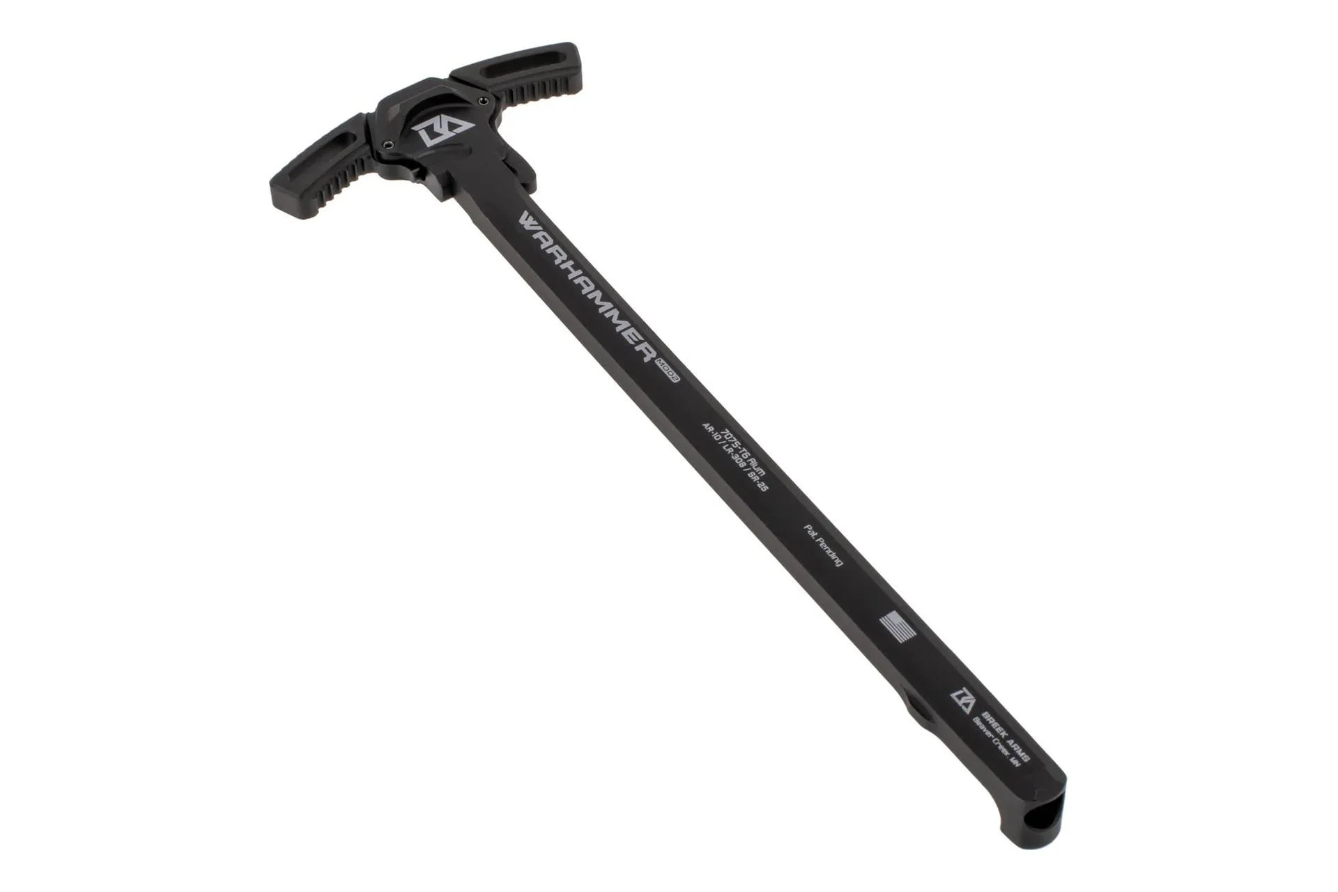 Breek Arms Warhammer AR-10 Charging Handle - Black - BRK530