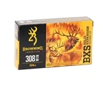 Browning BXS 308 Winchester Ammo 150 Grain Solid Copper Polymer Tip Boat Tail Lead Free - B192403081