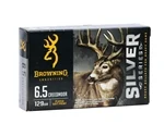 Browning SILVER 6.5 Creedmoor Ammo 129 Grain Plated Soft Point - B192600651