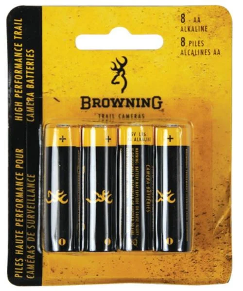 Browning Trail Camera Batteries 8 AA Per Pack