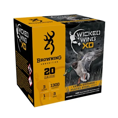 BROWNING Wicked Wing XD 20Ga #3 Shotgun Ammunition (B193412033)