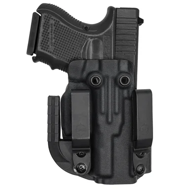 C&G Holsters Glock 26/27/28 IWB RH Alpha Kydex Holster, Black