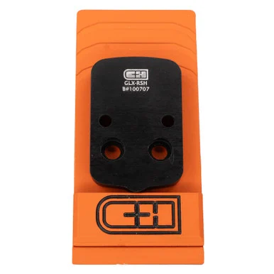 C&H Precision GLX-RSH, Optic Mounting Plate, Anodized Finish