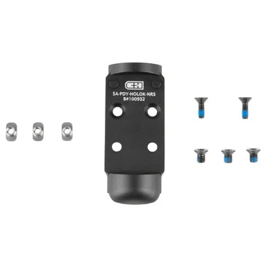 C&H Precision SA-PDY-HOLOK-NRS, Optic Plate, Black