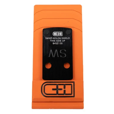 C&H Precision SWMP-HOLOK-SHIELD, Adapter Plate, Anodized