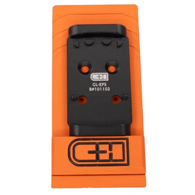 C&H Precision V4 Optic Mounting Plate, Fits Glock MOS to Holosun EPS, Anodized Finish