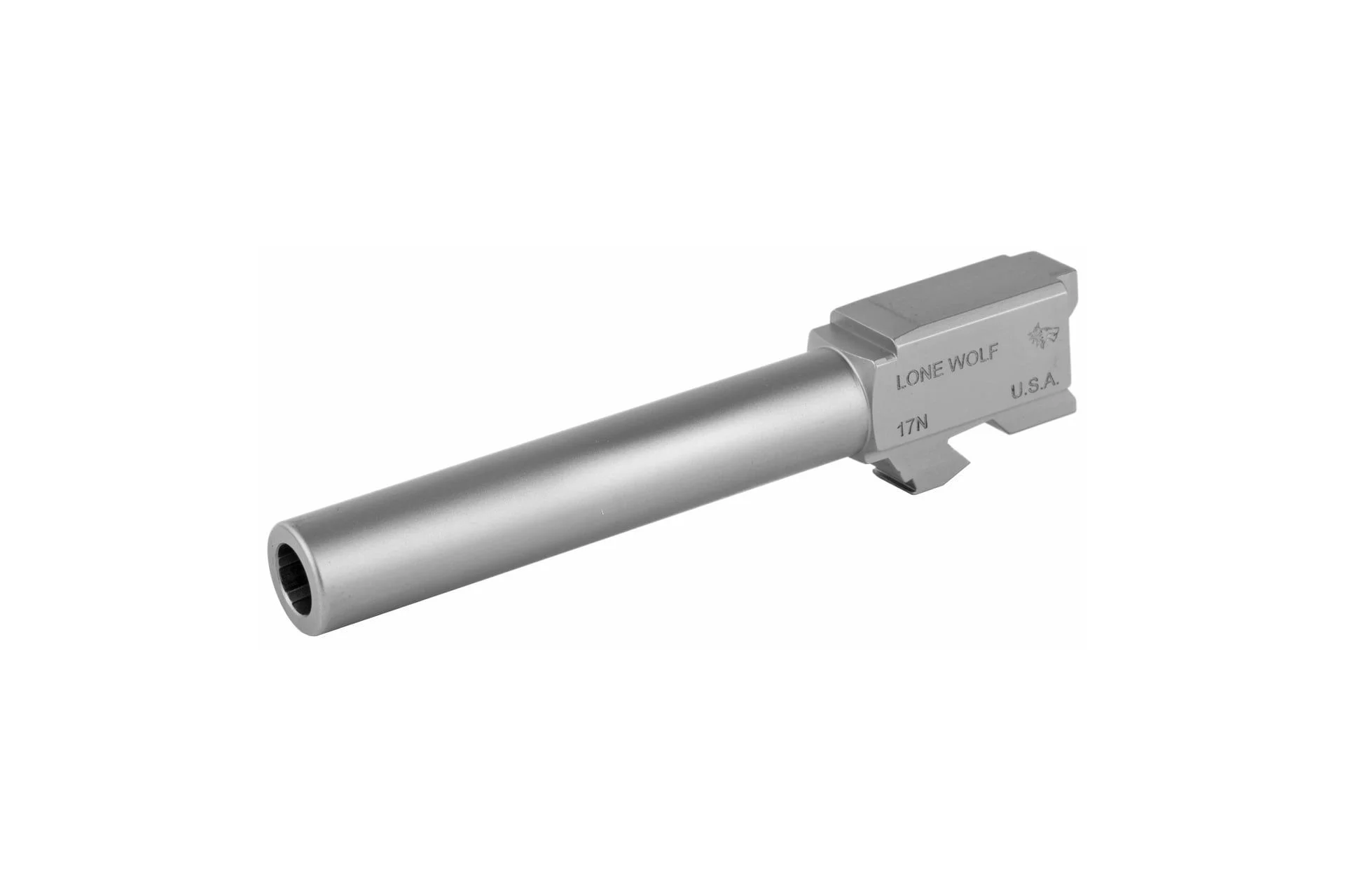Lone Wolf Alpha Wolf 9mm Barrel for Glock 17 - Stainless 1:10 Twist - LWD-17N