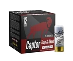 Captor Trap and Skeet 12 Gauge Ammo 2 3/4" 7/8 oz Power Wad #8 Shot 250 Round Case