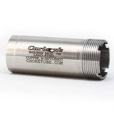 CARLSONS Beretta Benelli Mobil 12Ga Flush Mount Replacement Stainless Modified Choke Tubes (16614)