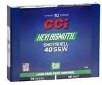 CCI Hevi40 S&W Ammo 78 Grain #8 Bismuth Shot – 3740B