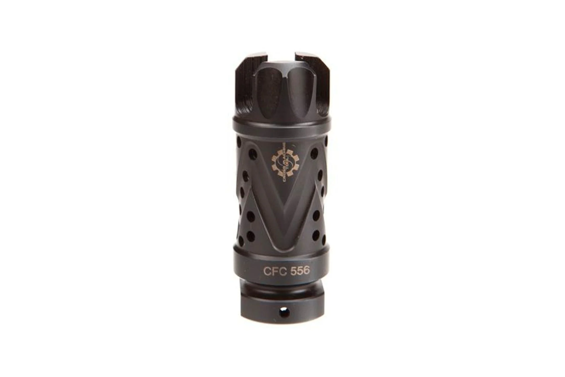 Cross Machine Tool Tactical Combat Flash Compensator - 1/2-28 - CFC 556 HYBRID COMP