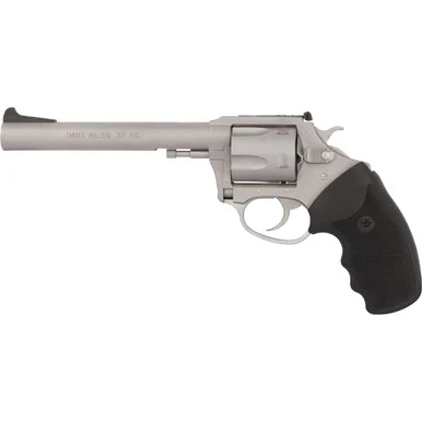 Charter Arms Mag Pug Target, 357 MAG, 6.00" Barrel, 6 Rds, Matte Stainless