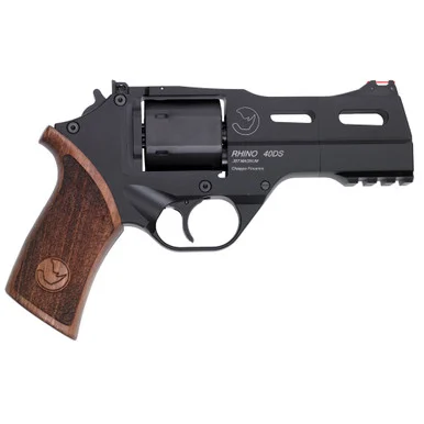 Chiappa Firearms Rhino 40DS, .357 MAGNUM, 4.00" Barrel, 6 Rds, Black Anodized