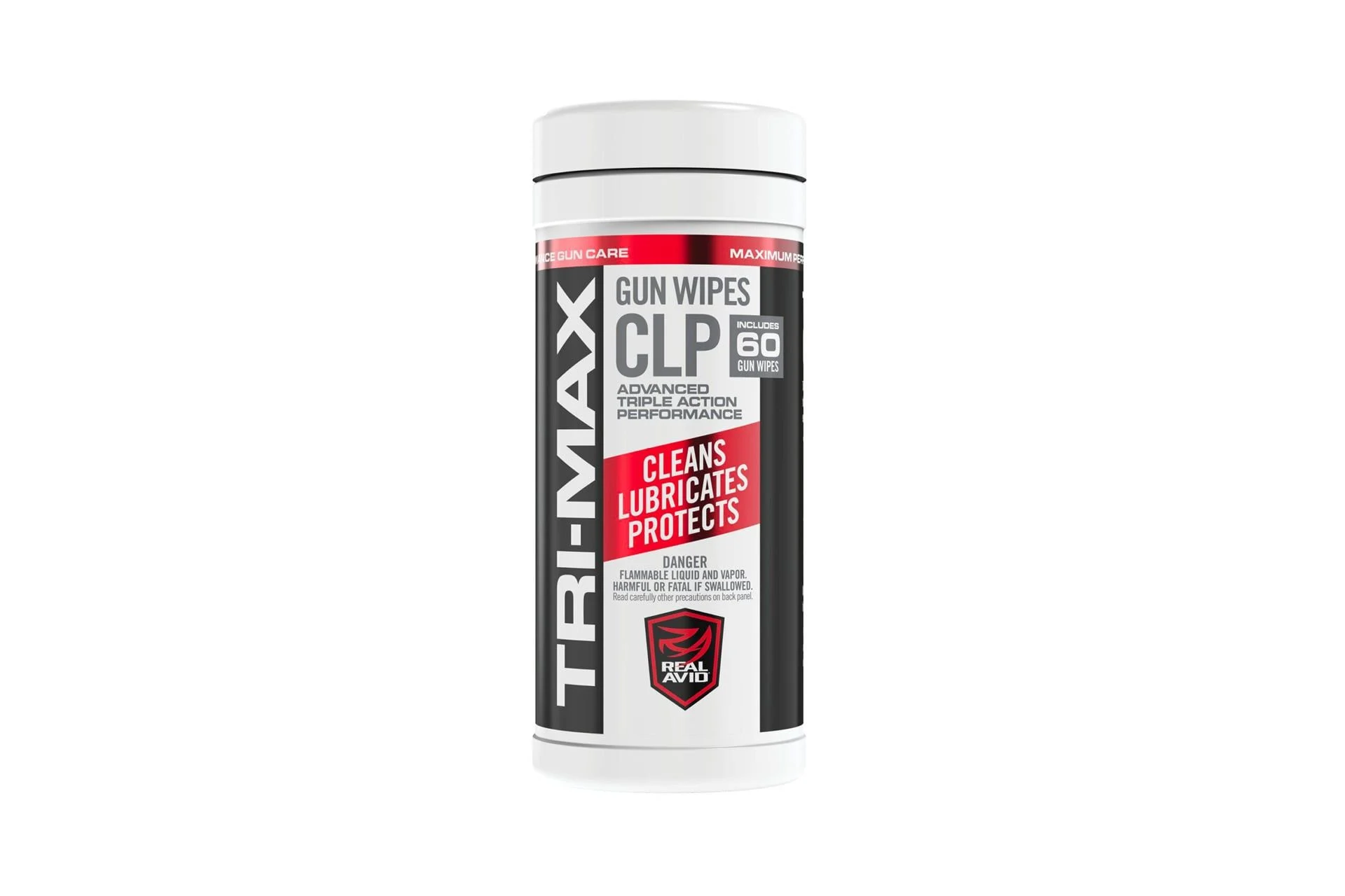 Real Avid Tri-Max CLP Gun Wipes - 60 count - AVCLPW-C60
