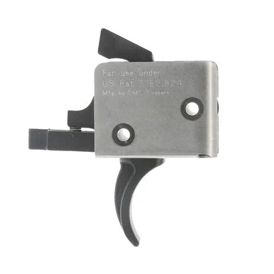 CMC TRIGGERS AR15/AR10 9mm Single Stage 3-3.5lb Curved Trigger (95501)