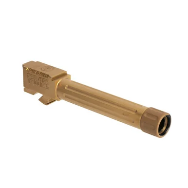 CMC TRIGGERS Fluted Threaded DLC Bronze Barrel for Glock 19 (75523)