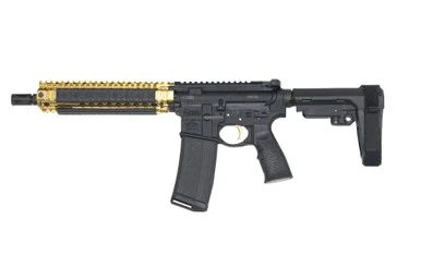CNC Gunworks Daniel Defense MK18 5.56 NATO – 10.3″ Barrel, Gold-Plated Handguard & Trigger, Limited Edition (Only 50 Produced)