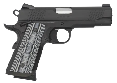 Colt 1911 Commander Combat Unit, 45 ACP, 4.25" Barrel, 7+1 Rds, Black PVD