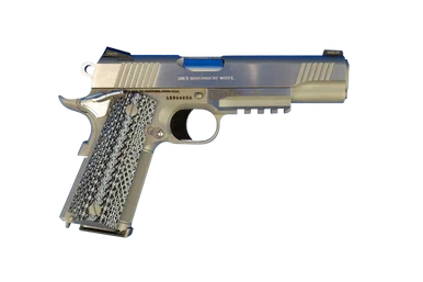 Colt 1911 Government, 45 ACP, 5.00" Barrel, 7+1 Rds, Stainless