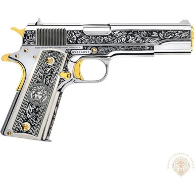 Colt 1911 Government Classic, 45 ACP, 5.00" Barrel, 8 Rds, High Polished Stainless
