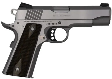Colt Combat Commander, 45 ACP, 4.25" Barrel, 8 Rds, Stainless