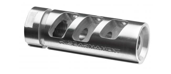 Rise Armament RA-701 Compensator - .223/5.56 - Stainless Steel - RA-701-223-SLVR
