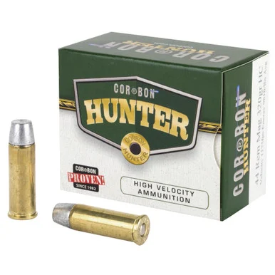 Corbon Ammo COR44M320HC, 44 MAGNUM, 320 Gr Hard Cast, 20 Rds
