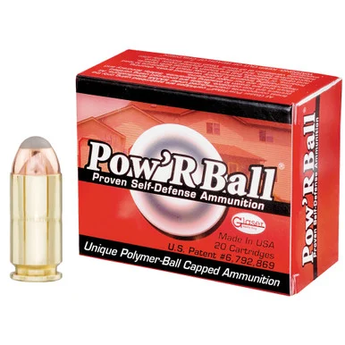 Corbon Pow'RBall, 40 S&W, 135 Gr, Polymer-Tipped, 20 Rds
