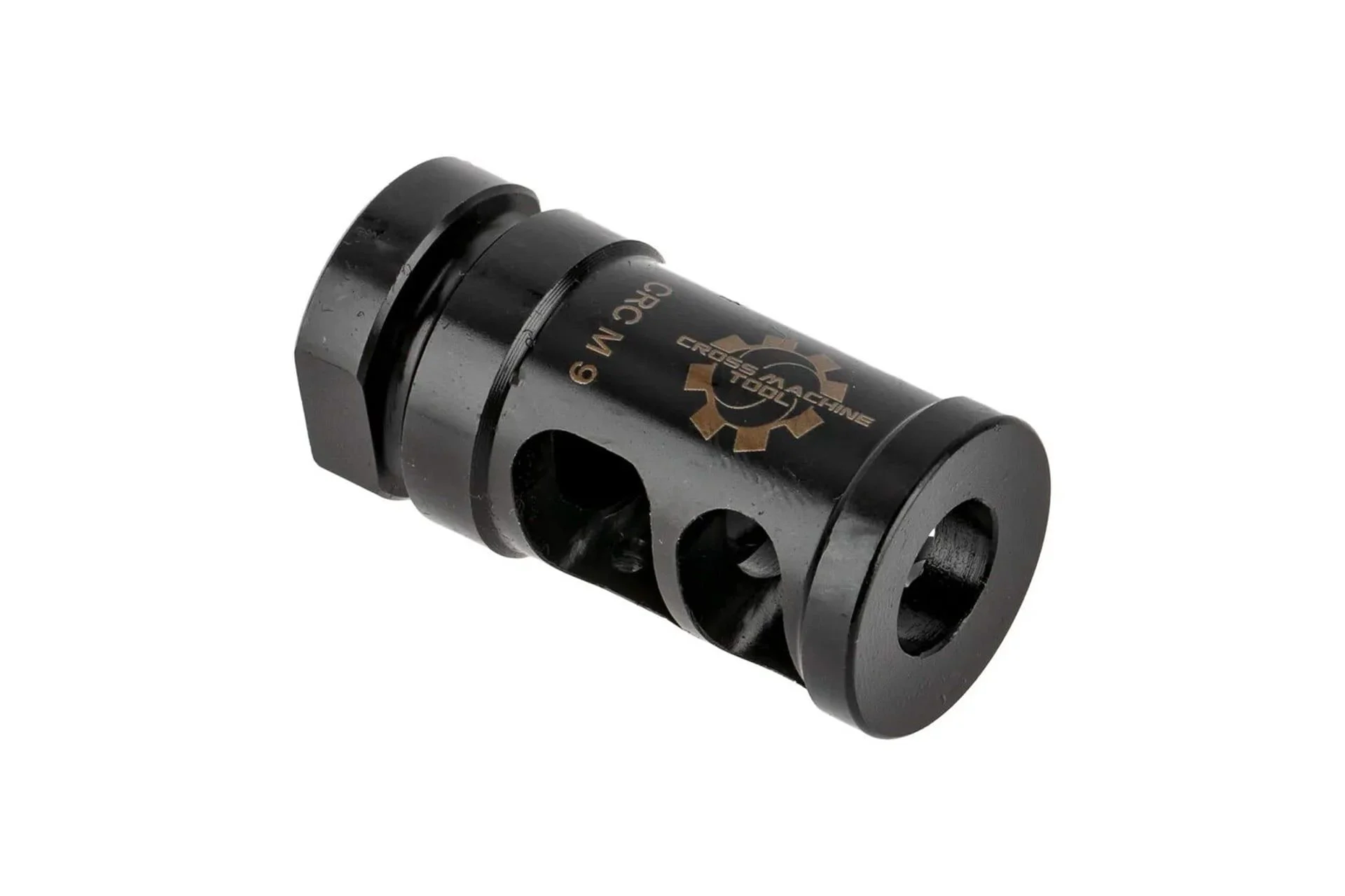Cross Machine Tool 9mm Mini Combat Recoil Compensator - 1/2x28 - CRC-M-9MM