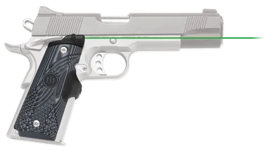 Crimson Trace Lasergrips Master Series, Green Laser, Black/Gray G10