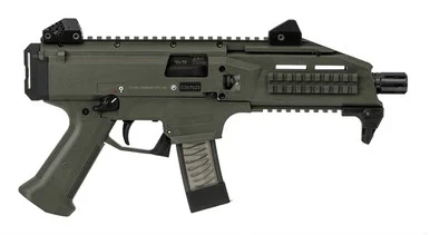 CZ Scorpion EVO 3 S1, 9MM, 7.72" Barrel, 20 Rds, OD Green