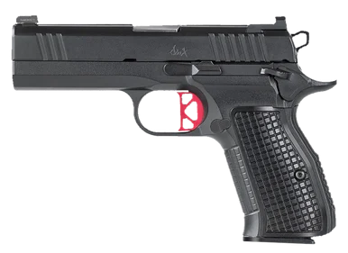 Dan Wesson DWX Compact, 9MM, 4.00" Barrel, 15 Rds, Black Serrated Steel