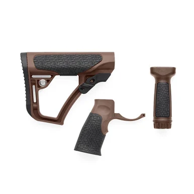 DANIEL DEFENSE Brown Buttstock/Pistol Grip/Vertical Foregrip Combo (28-102-06145-011)