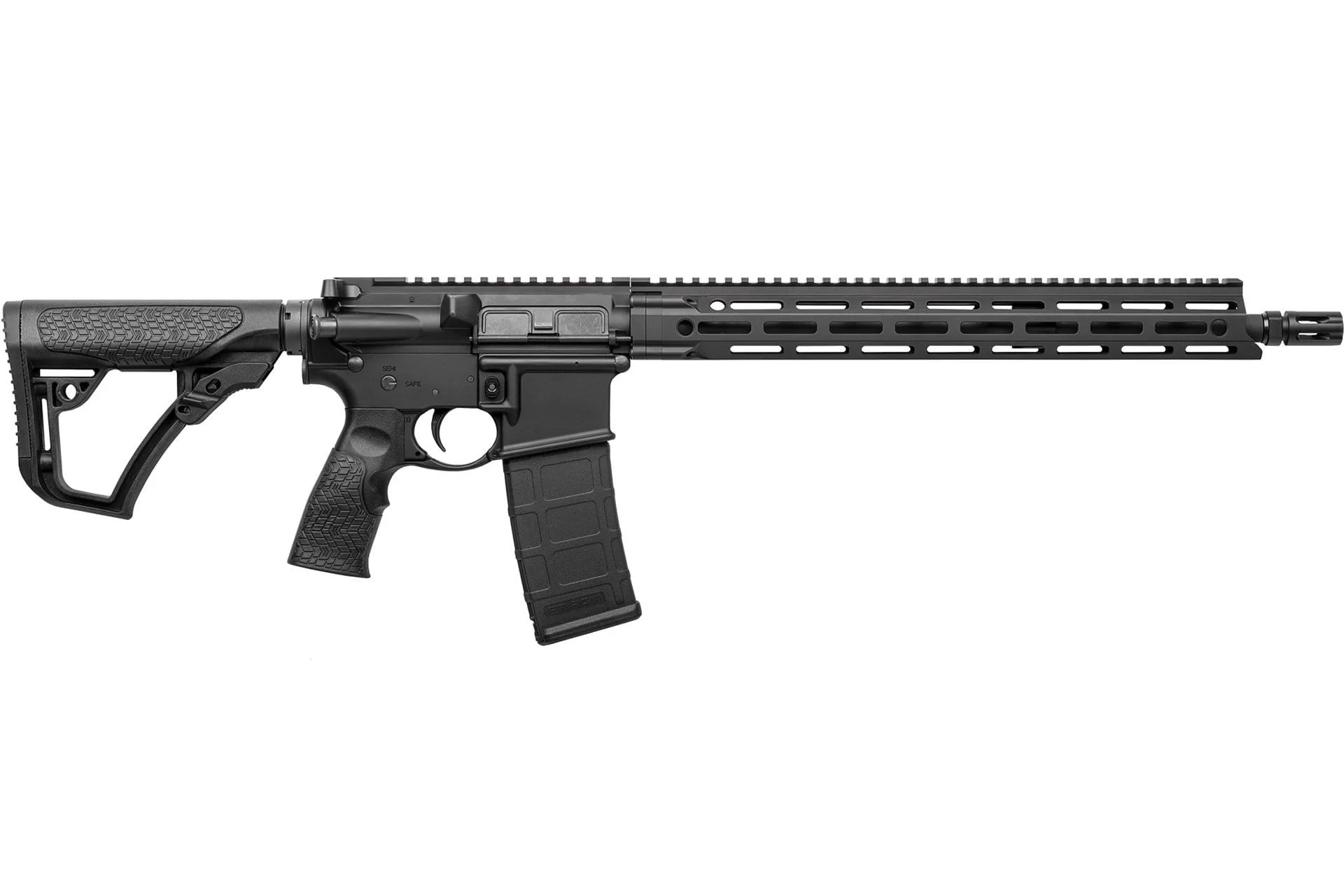 Daniel Defense DDM4V7 16" 223Rem/556NATO Semi-automatic Cold Hammer Forged 10Rd - Black - DD02-128-02081-055