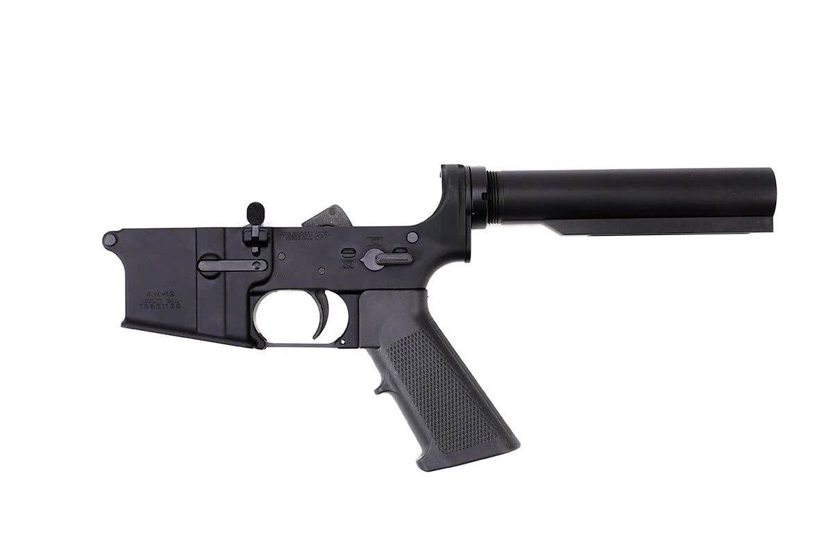 Anderson No Logo Complete Lower Receiver - No Stock