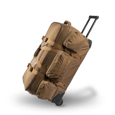EBERLESTOCK Atlas Coyote Brown Duffel Bag (B4MC)