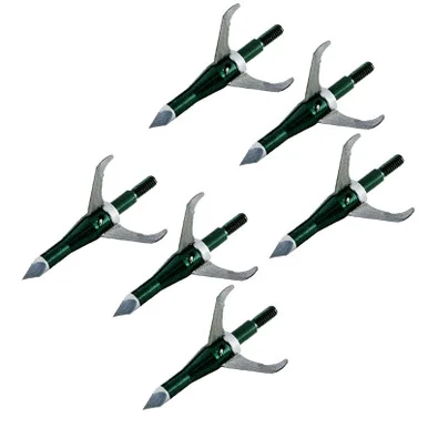 EXCALIBUR X-Act Mechanical 100gr Stainless 3-Blade Broadhead, Set of 2 (6672-x2-BUNDLE)