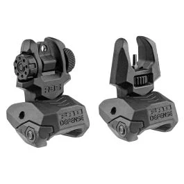 FAB Defense Front/Rear Flip-Up Sights - AR-15/M4/M16